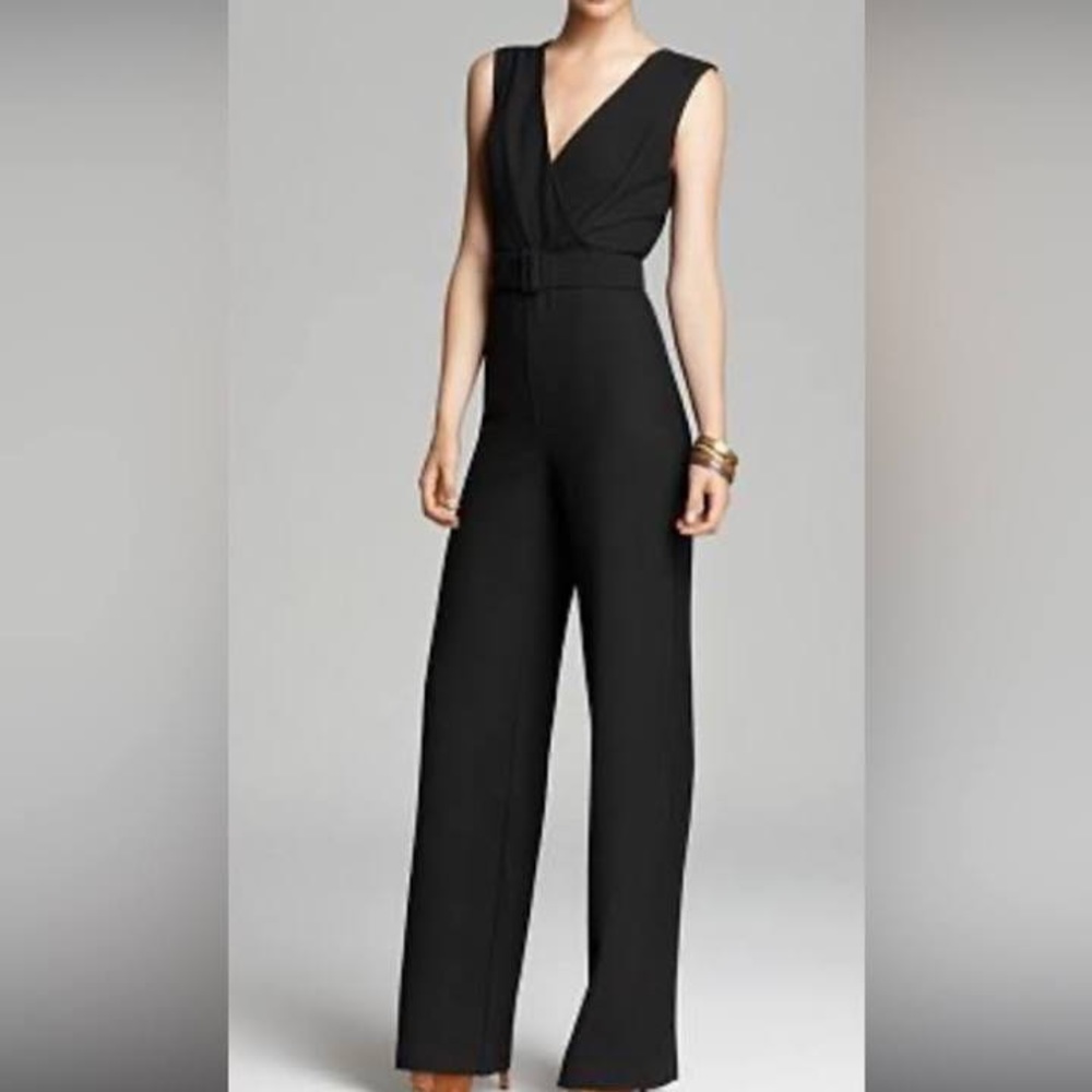 NWT Trina Turk from Neiman’s gorgeous black jumpsuit. So stunning.